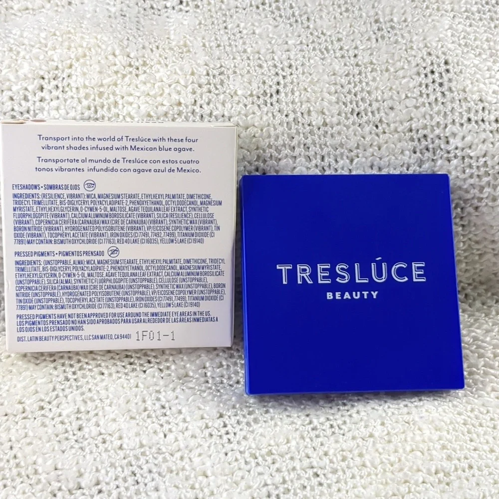 Treslúce Beauty Eyeshadow Quad in Resilient Alma, 3.6g/0.12oz